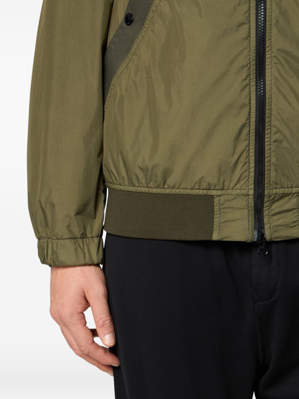 Stone Island Wool and nylon bomber jacket