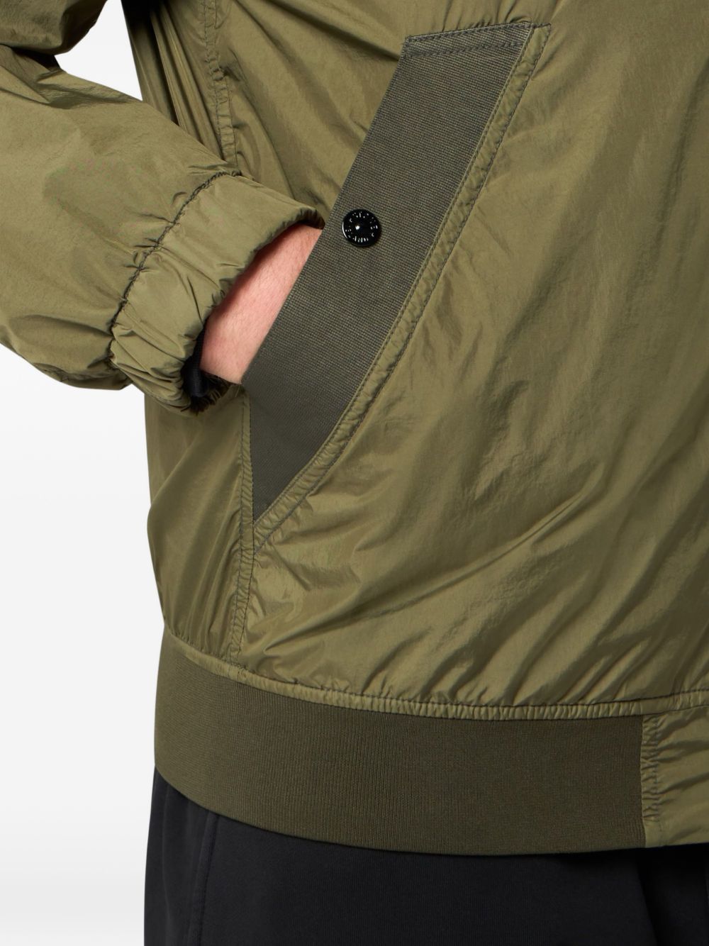 Stone Island Wool and nylon bomber jacket