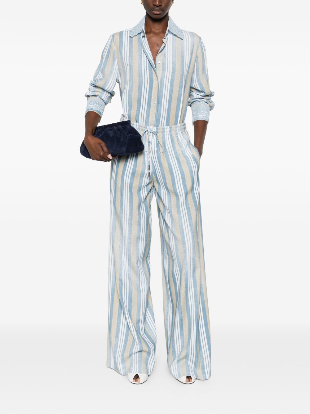 Ermanno Scervino Wide-leg trousers