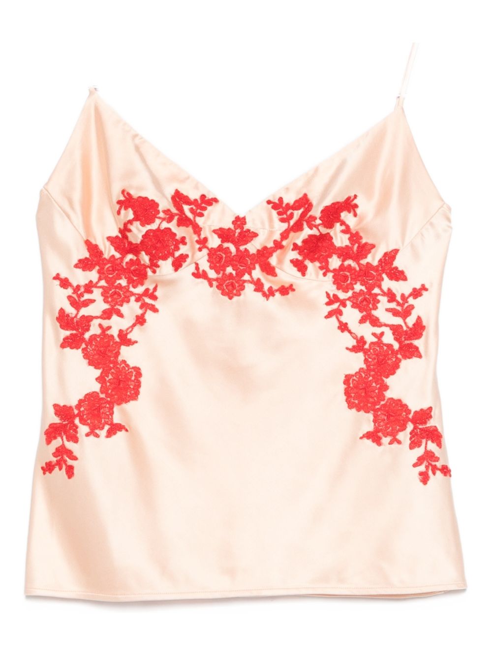 Ermanno Scervino V-neck Embroidered top