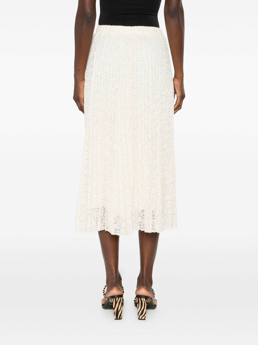 Ermanno Scervino Embroidered long skirt