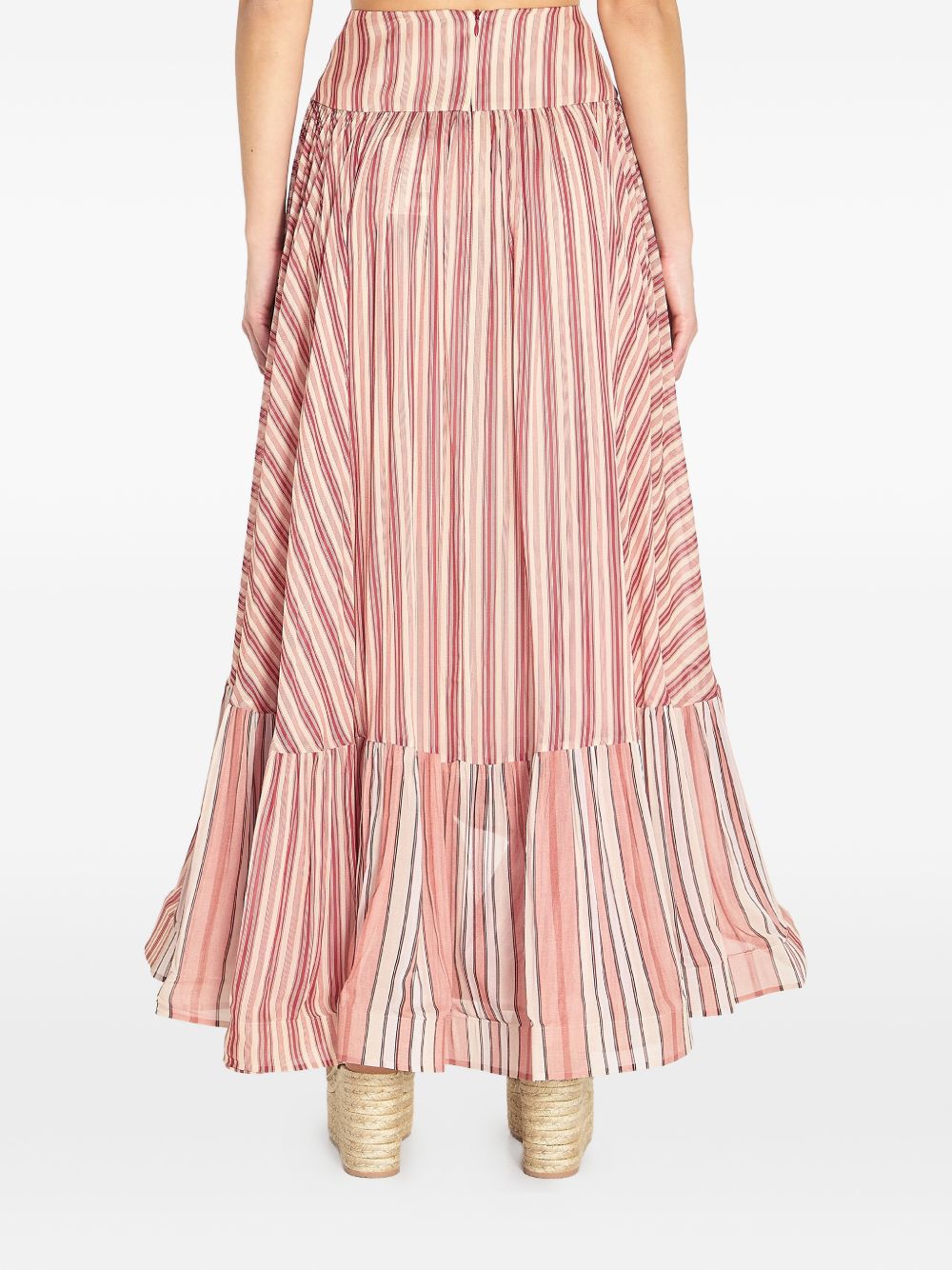 Zimmermann Rebellion midi skirt