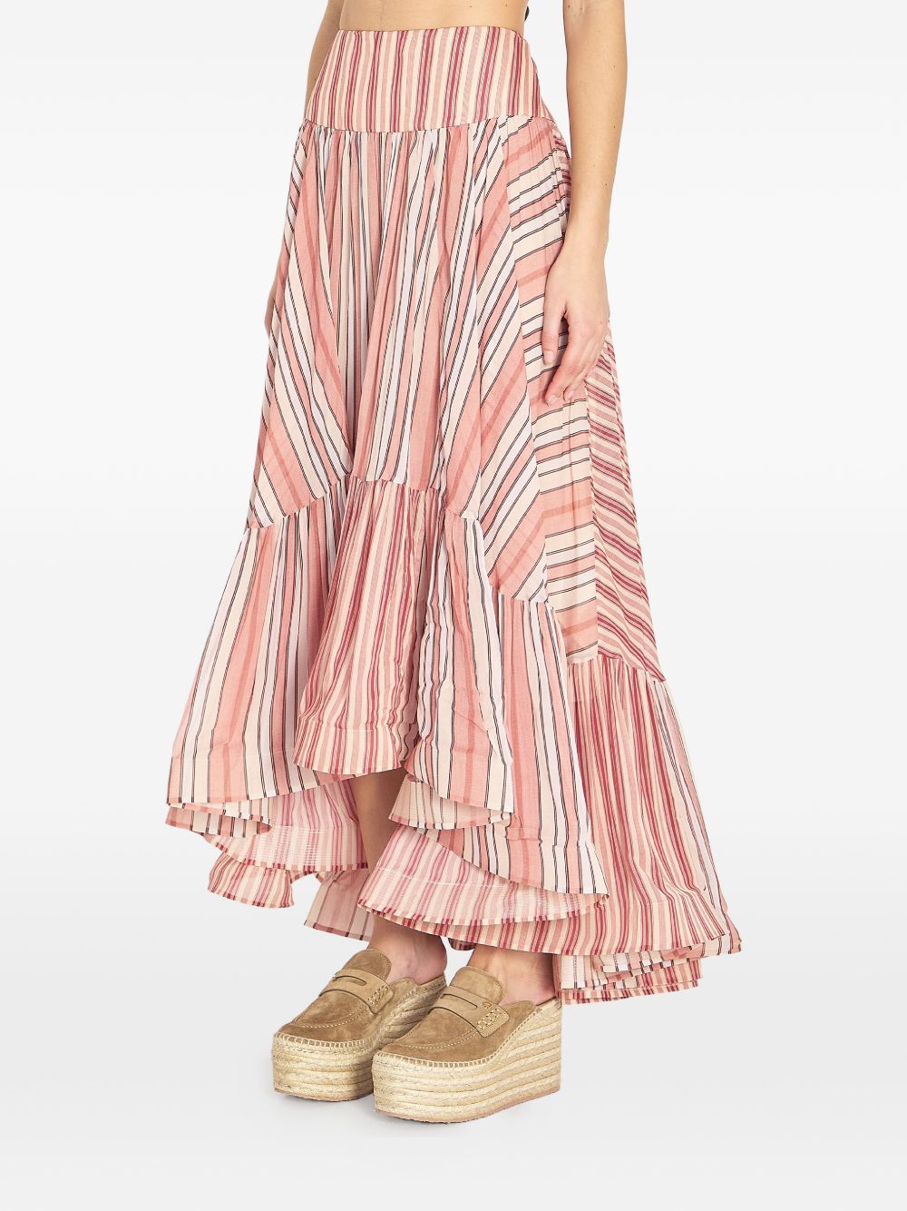 Zimmermann Rebellion midi skirt