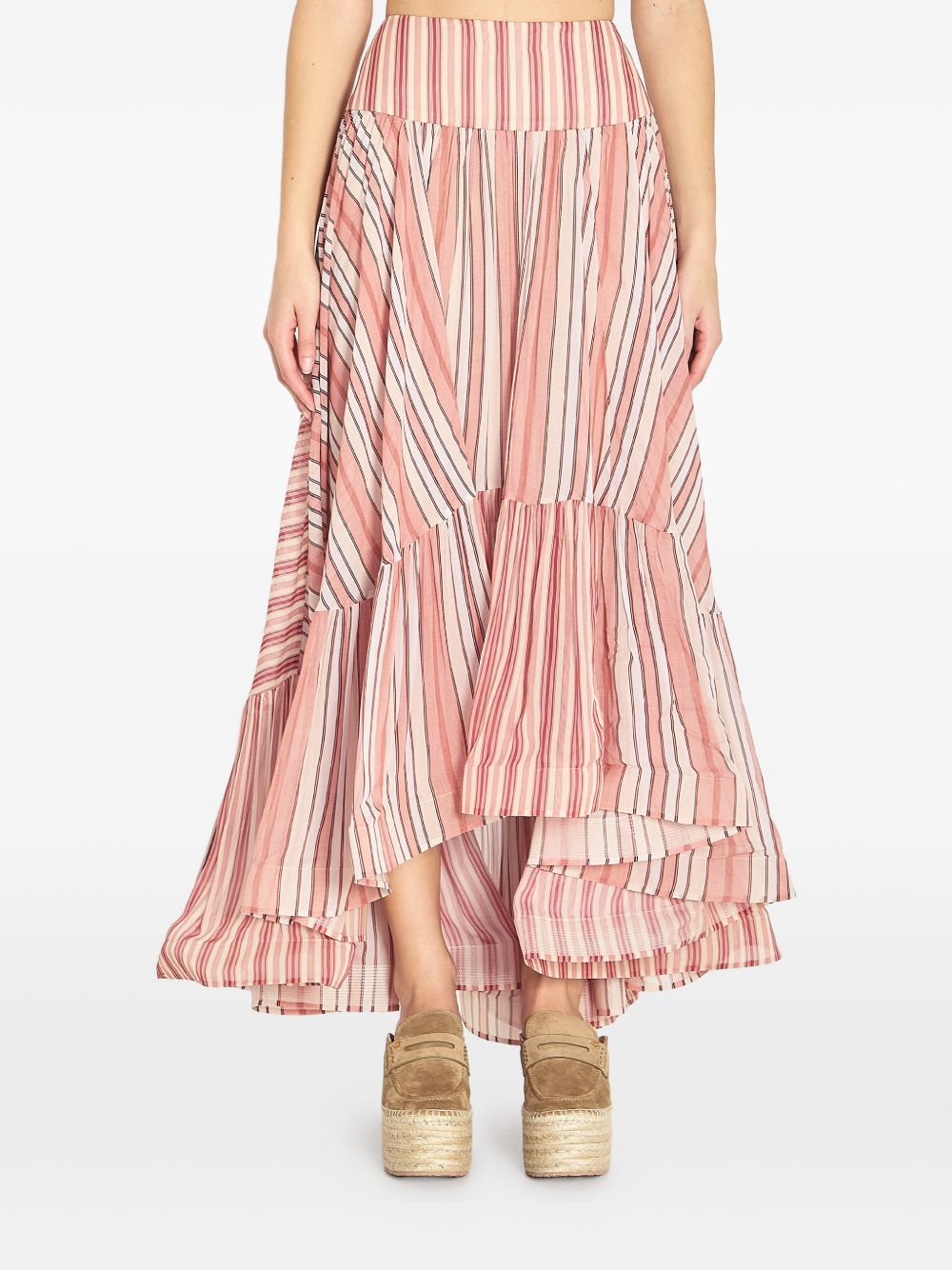 Zimmermann Rebellion midi skirt