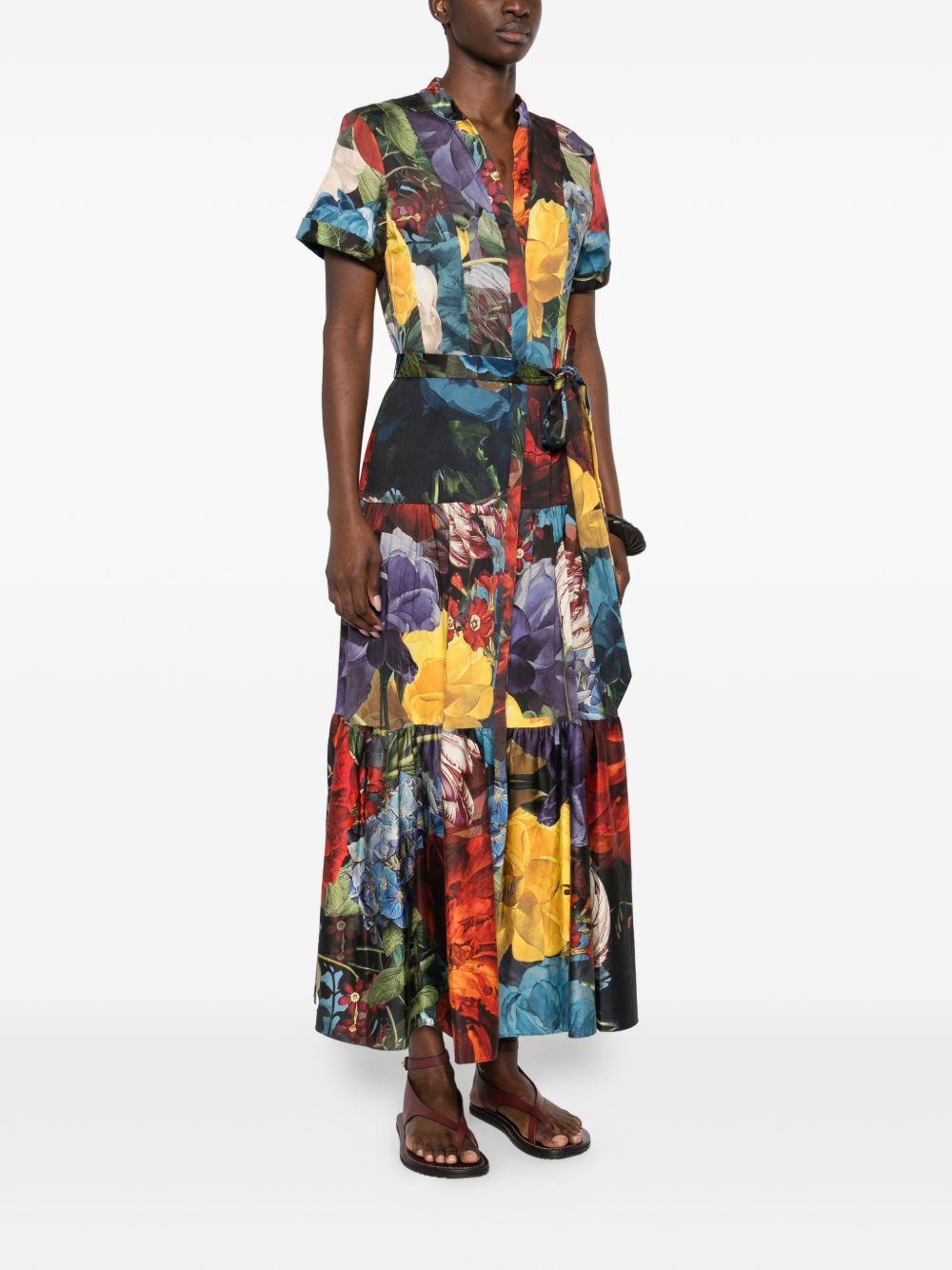 Alice + Olivia Printed midi dress