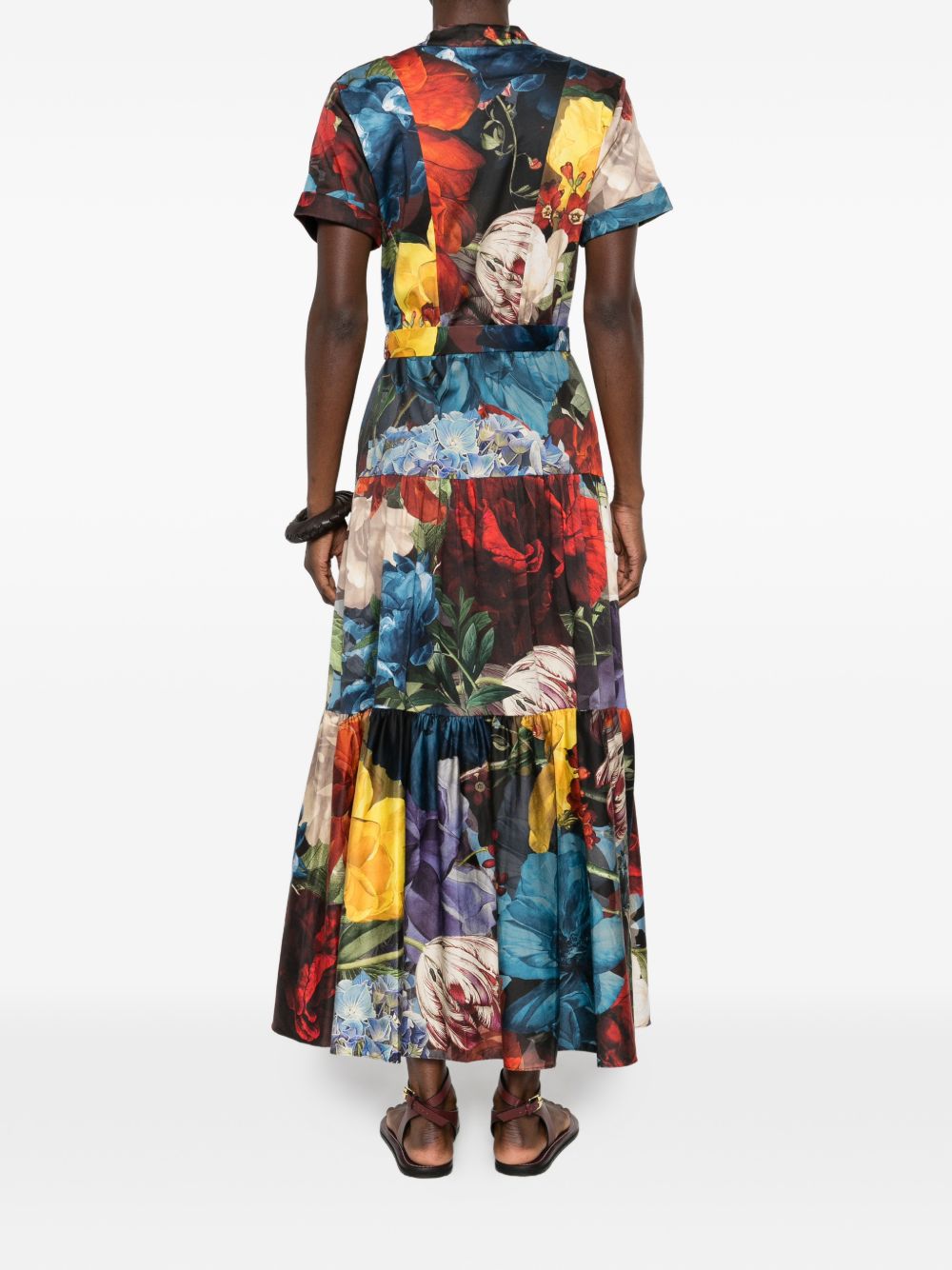 Alice + Olivia Printed midi dress