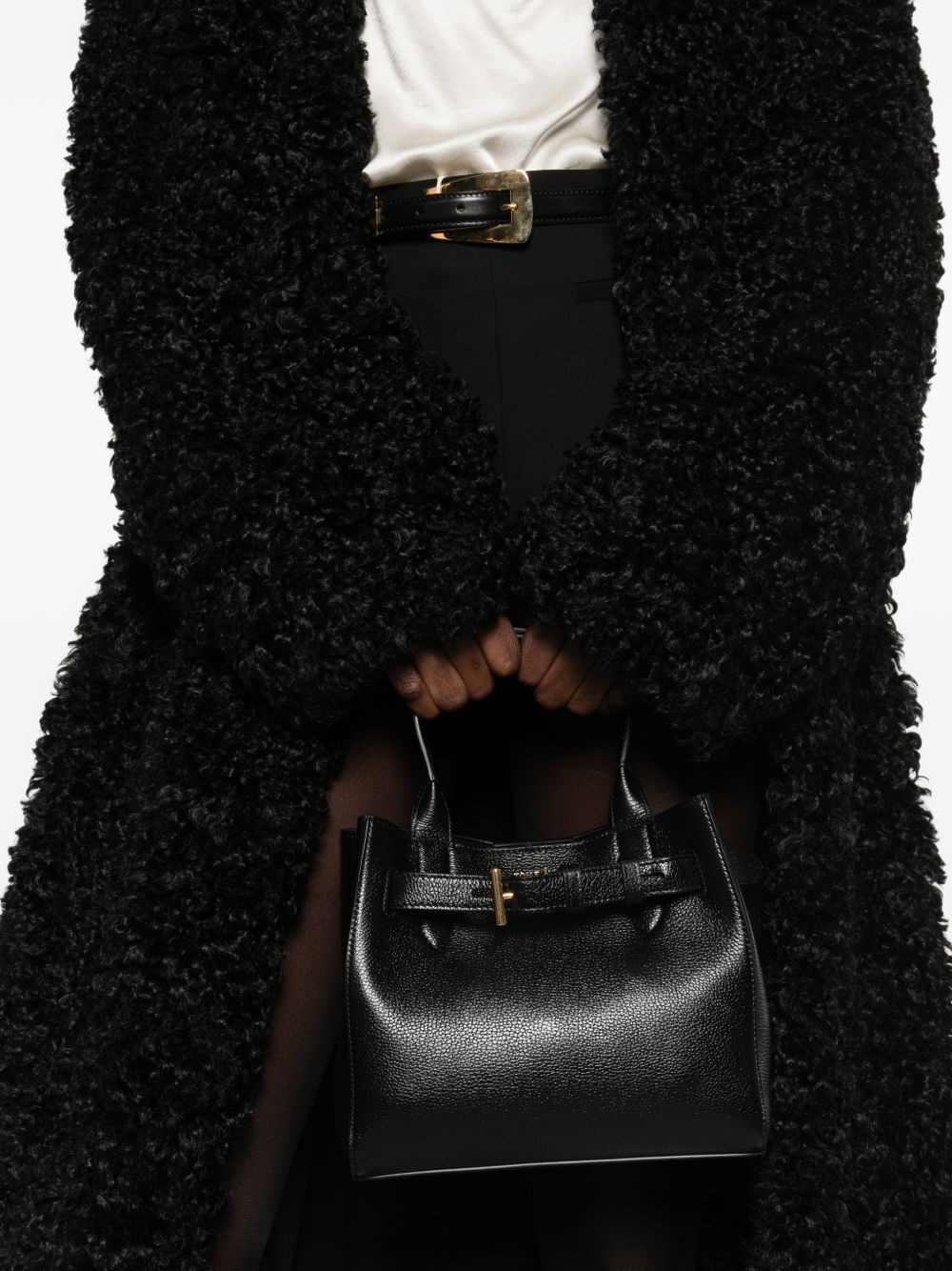 Tom Ford Grain Leather Audrey Small Tote