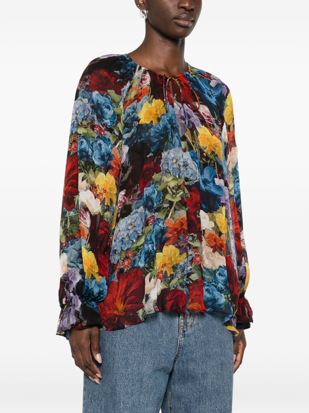 Alice + Olivia Printed blouse