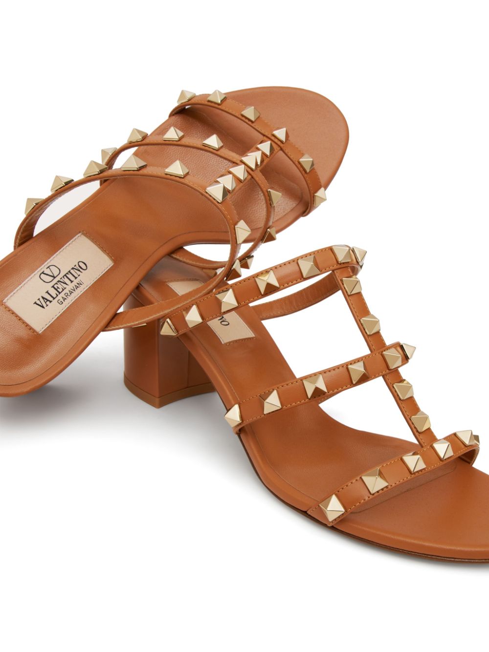 Valentino Garavani Rockstud 60mm leather mules