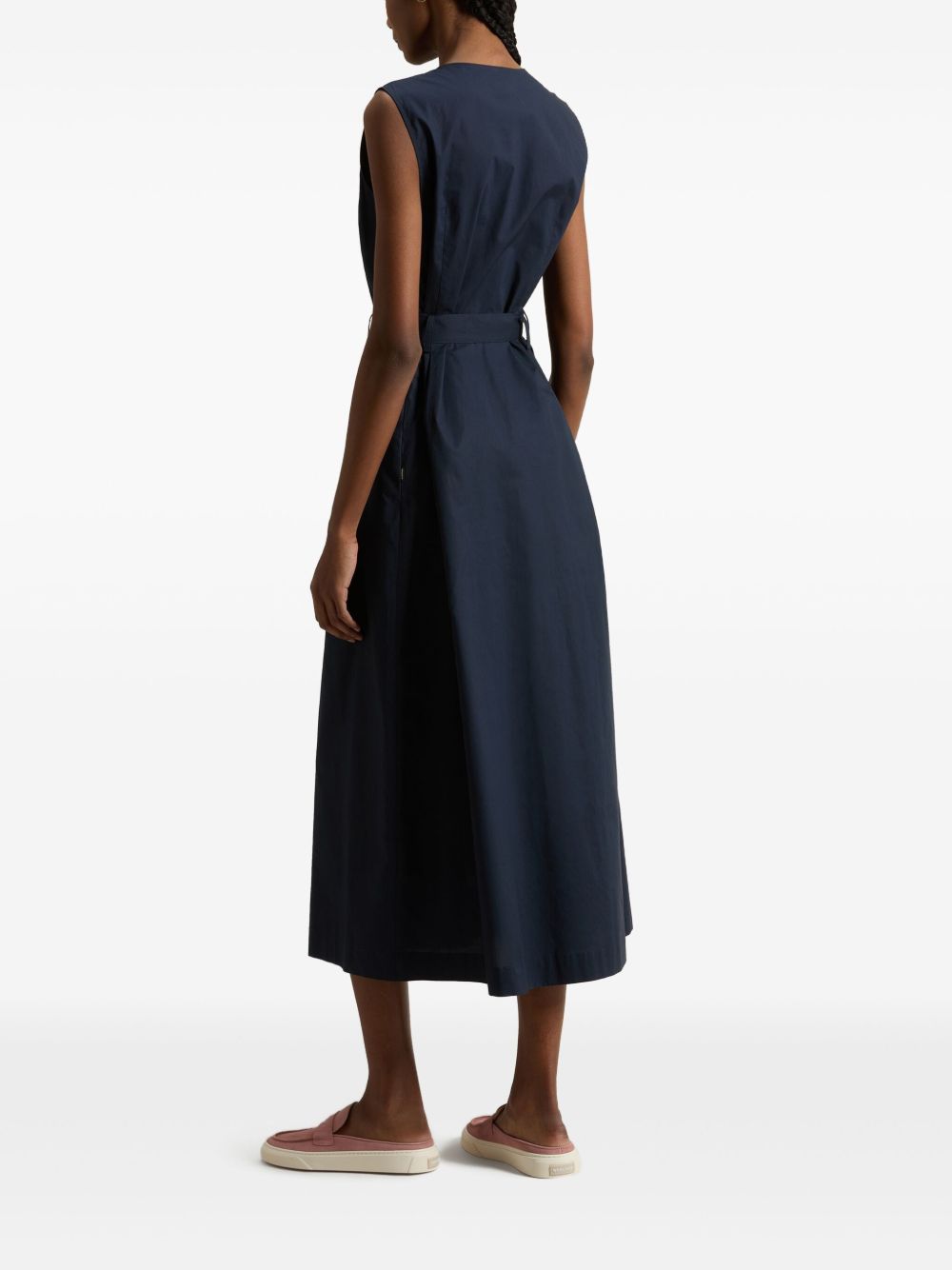 Woolrich Cotton belted long coat