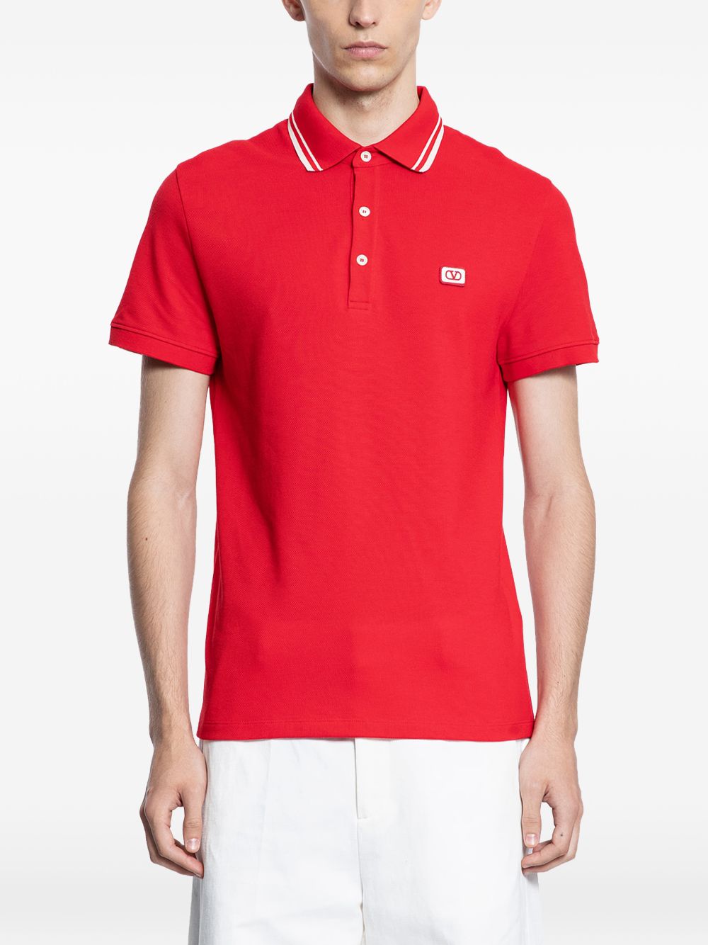 Valentino T-shirts and Polos Red