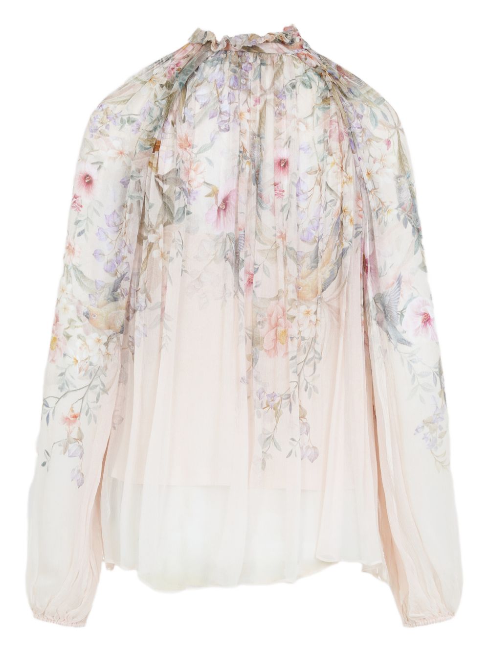 Zimmermann Rebellion printed blouse