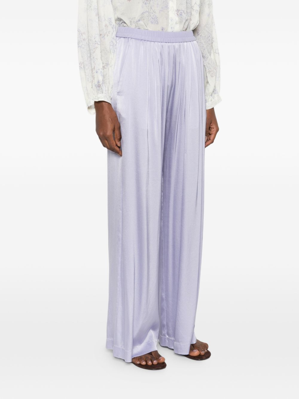 Forte Forte Silk satin trousers