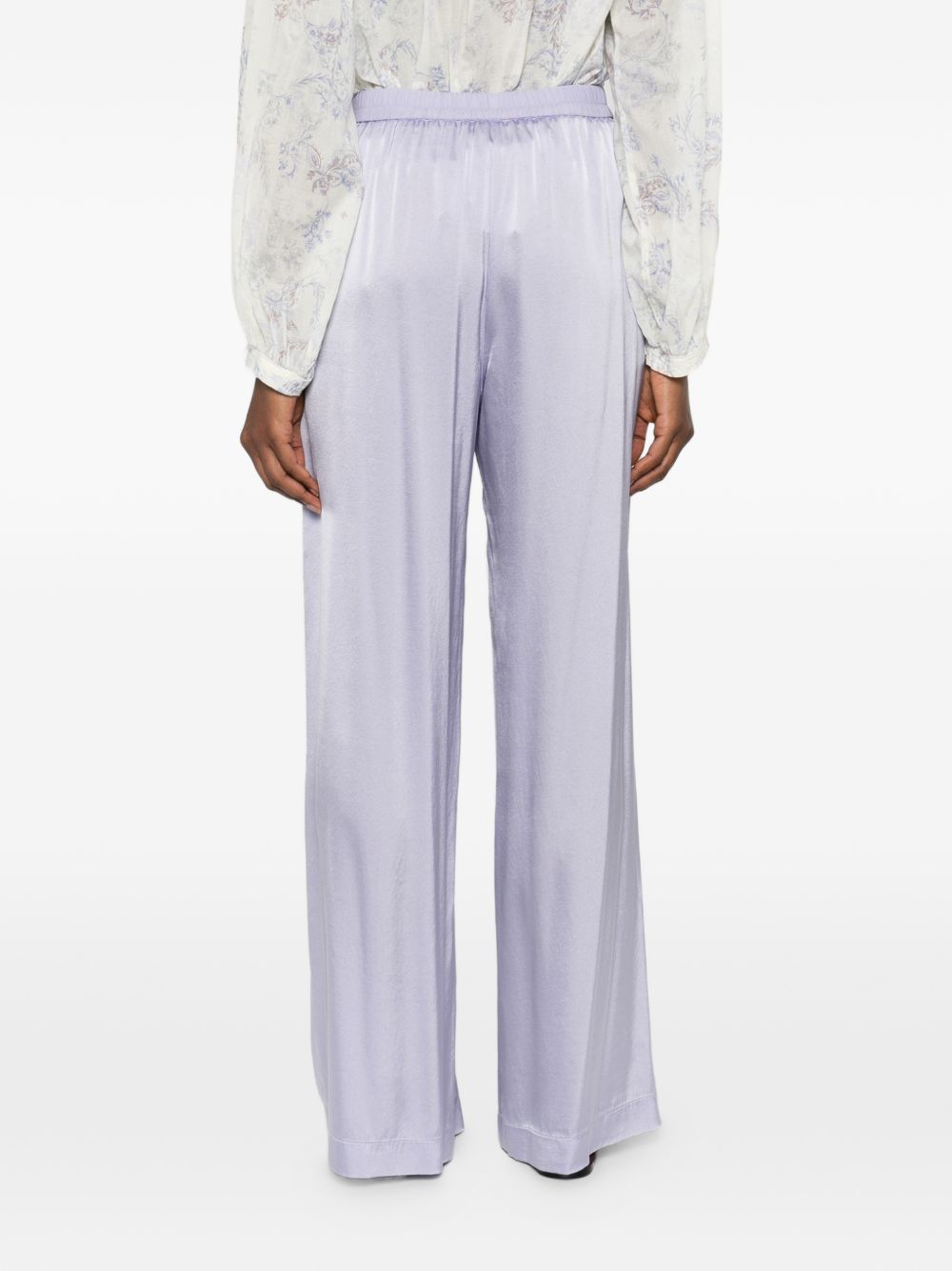 Forte Forte Silk satin trousers