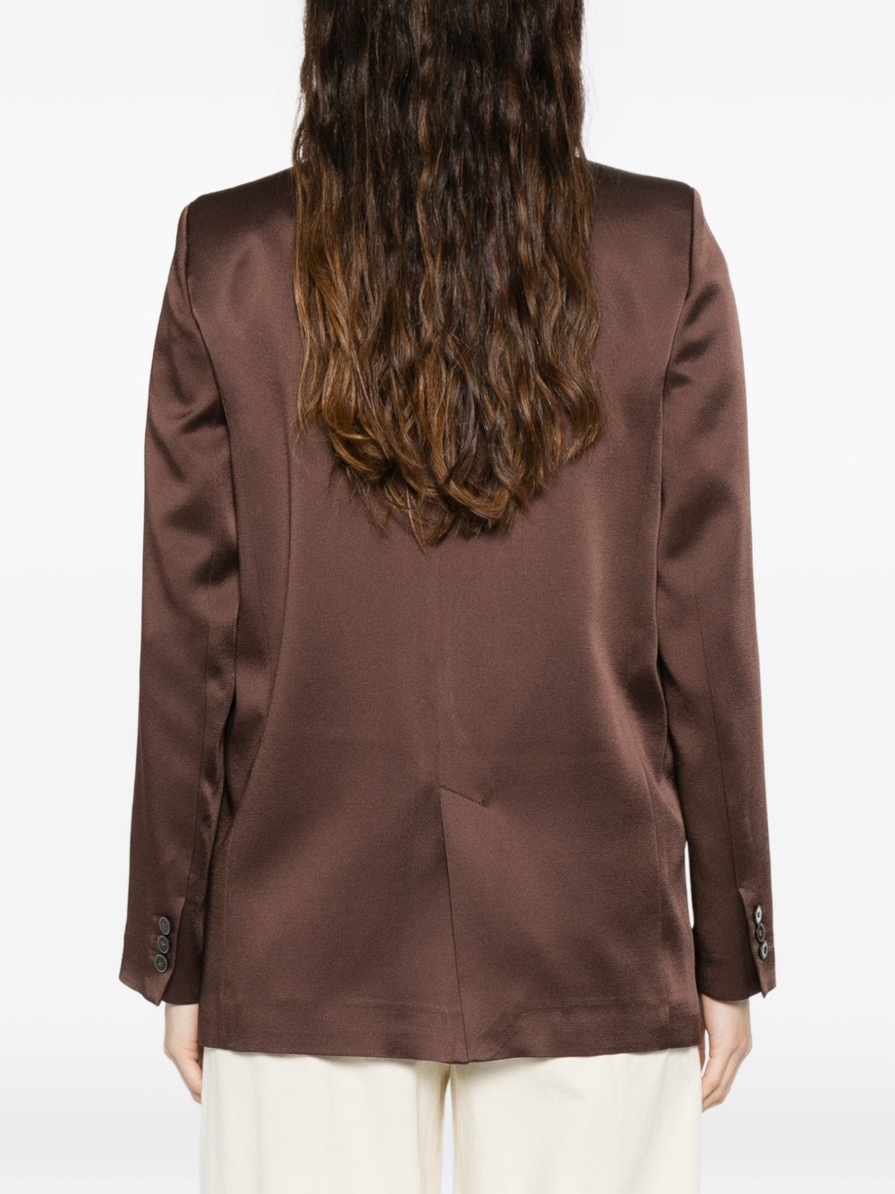 Forte Forte Single-breasted blazer jacket