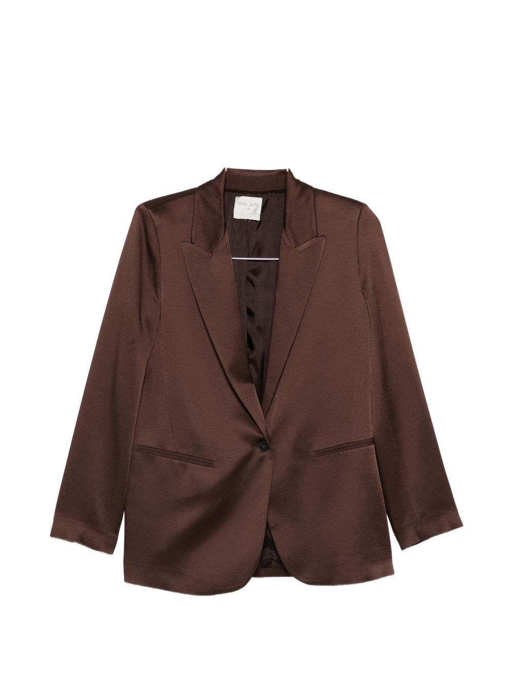 Forte Forte Single-breasted blazer jacket