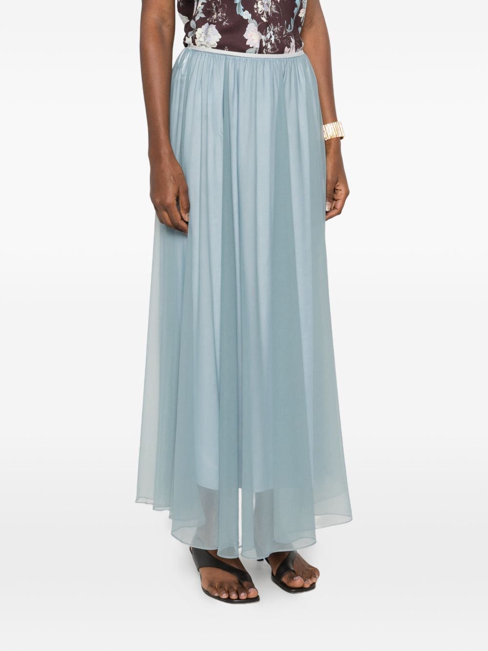 Forte Forte Chiffon long skirt