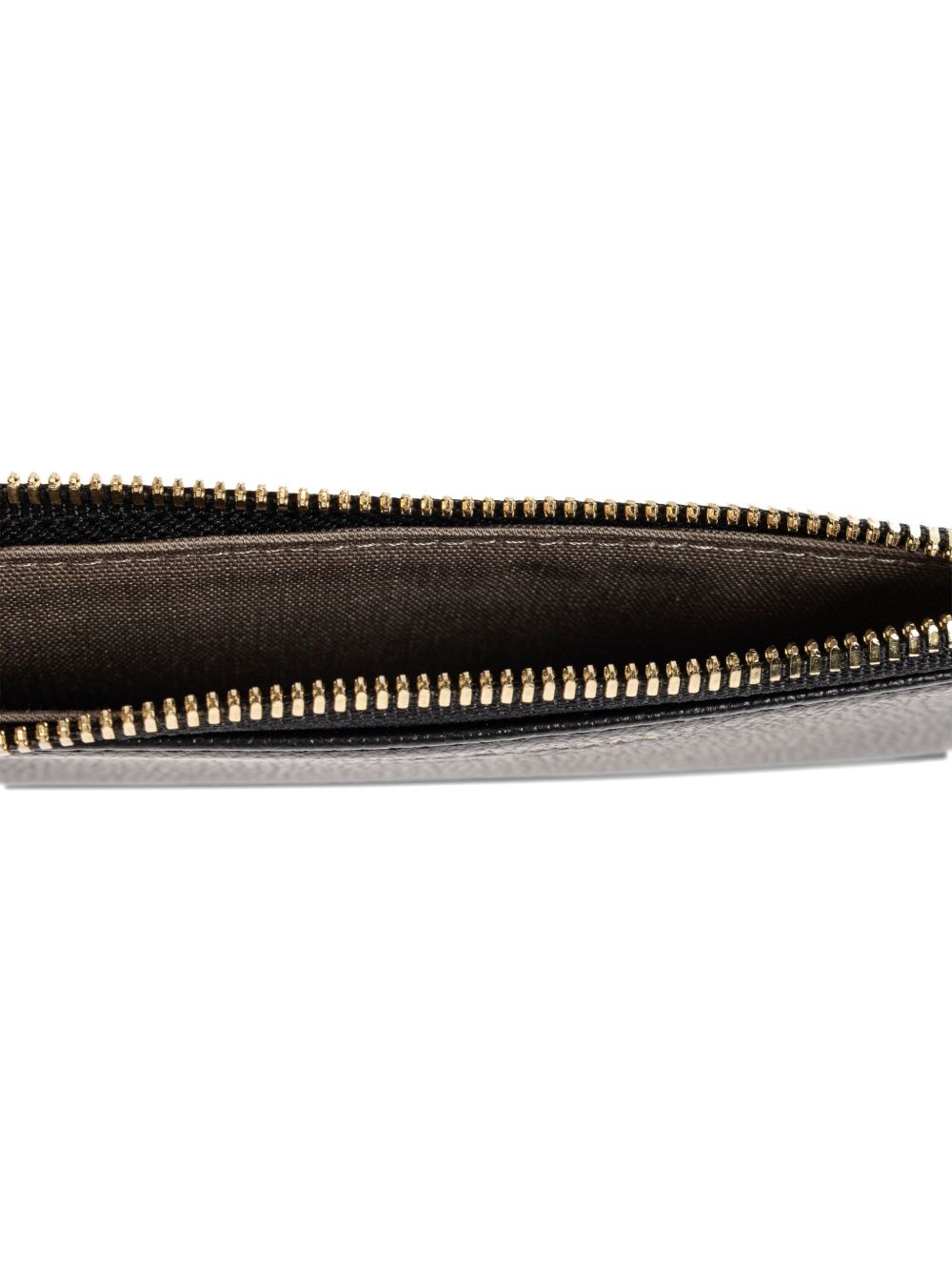 Emporio Armani Zipped, Tumbled-Leather Card Holder