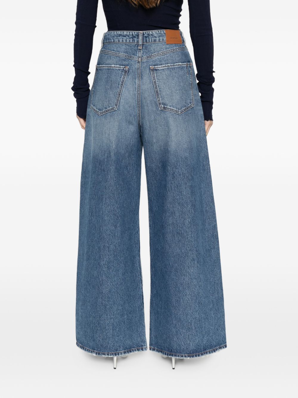 Sportmax Pre Denim cotton jeans