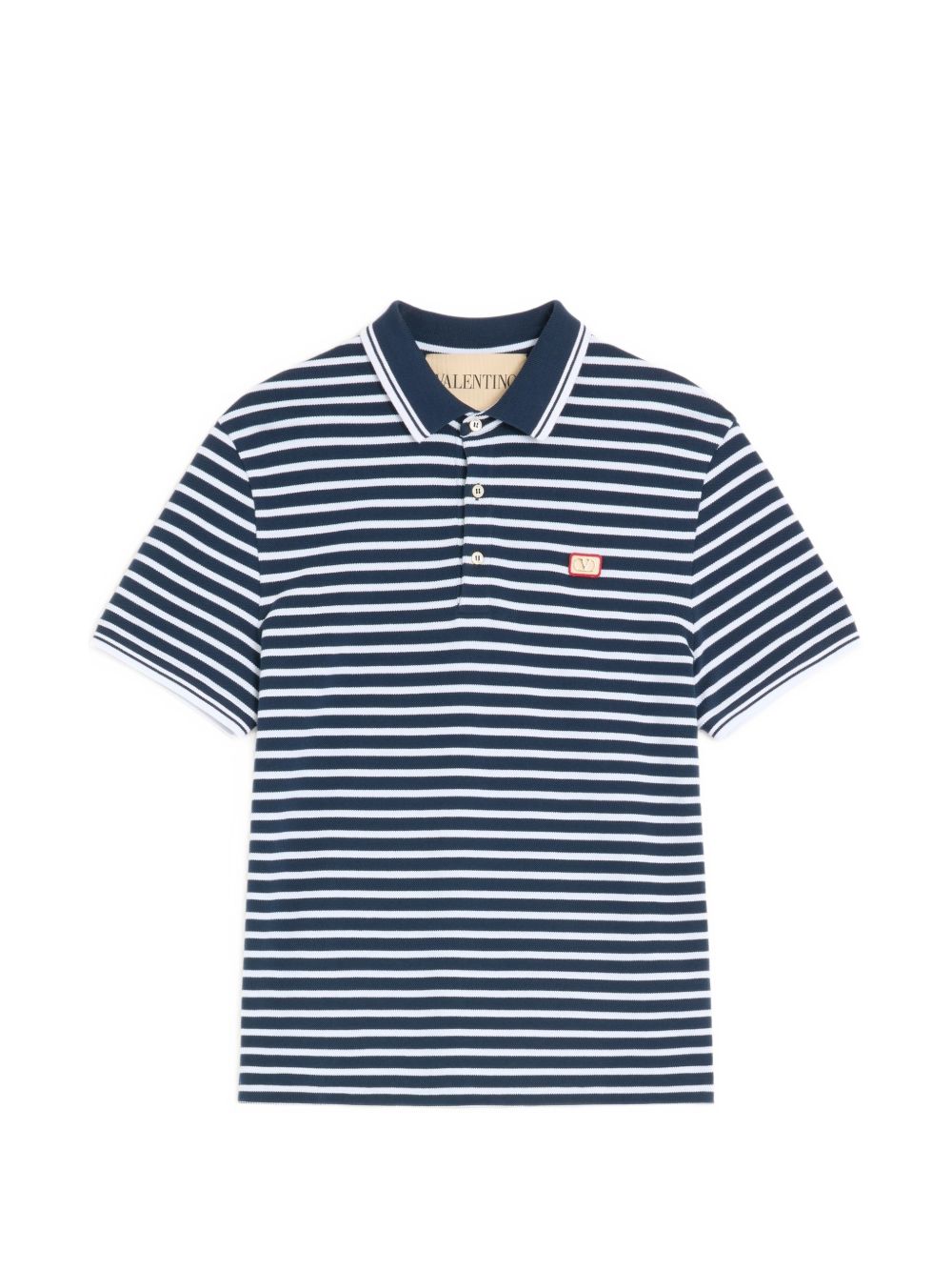Valentino VLogo Signature piquet cotton polo shirt