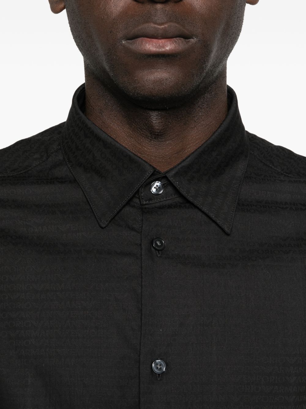 Emporio Armani Shirts Black
