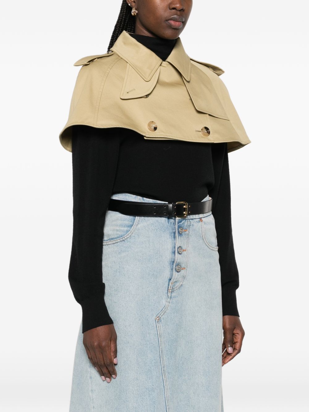 Burberry Cotton trench cape