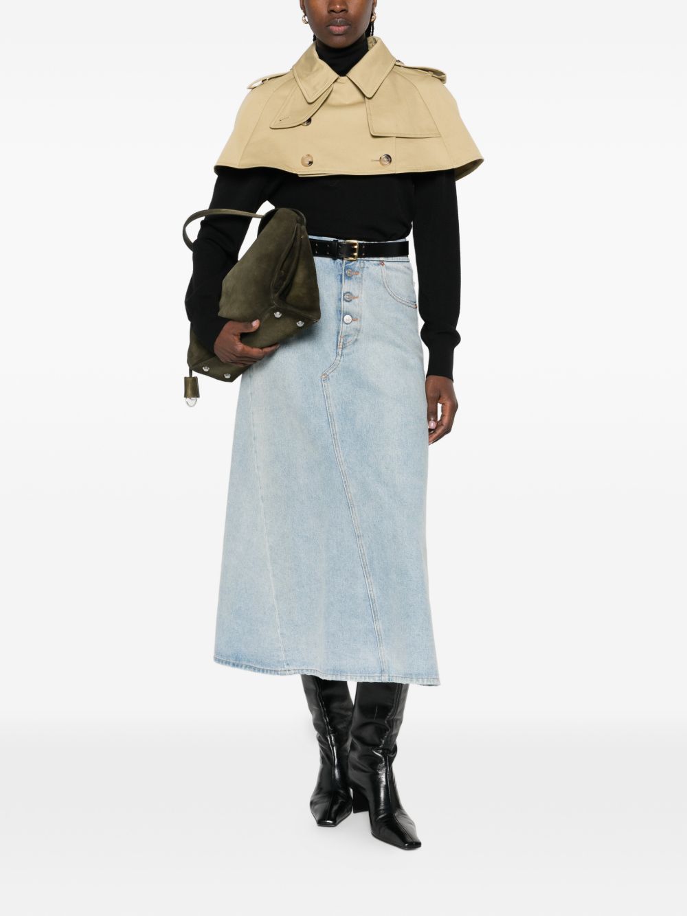 Burberry Cotton trench cape