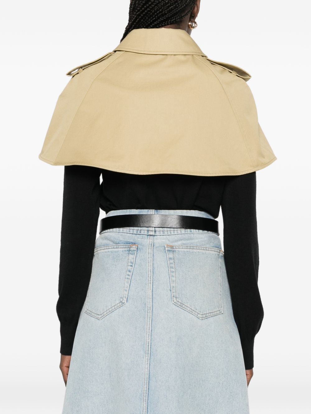 Burberry Cotton trench cape