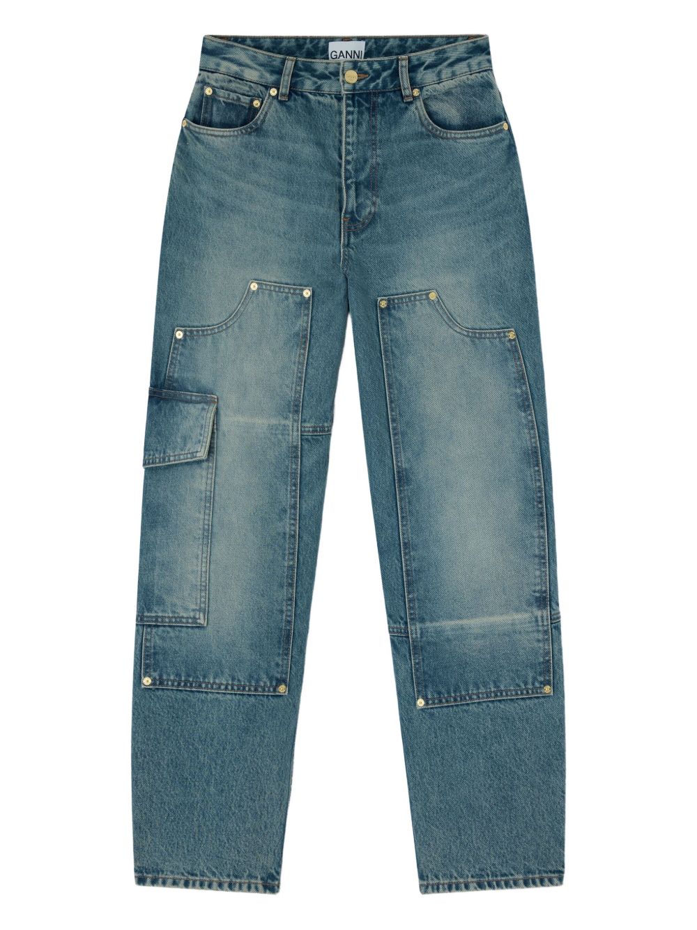 Ganni Organic cotton denim jeans