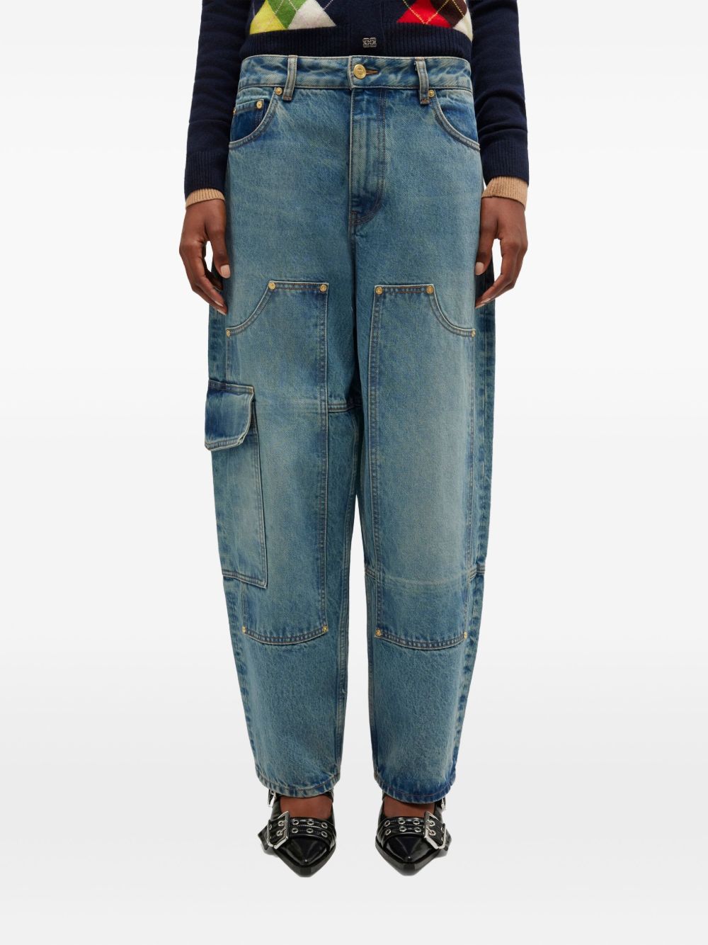 Ganni Organic cotton denim jeans
