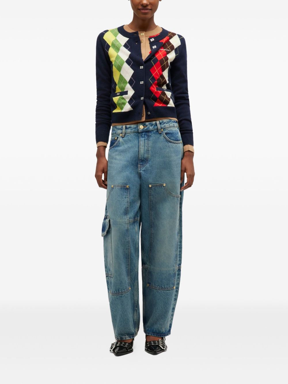 Ganni Organic cotton denim jeans