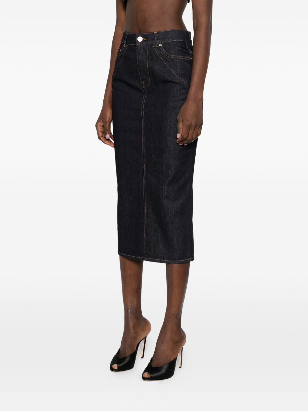 Givenchy Denim long skirt
