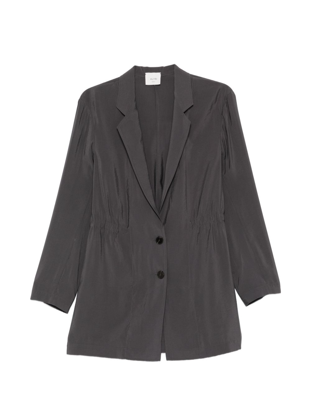 Alysi Silk & Nylon Single-breasted blazer jacket