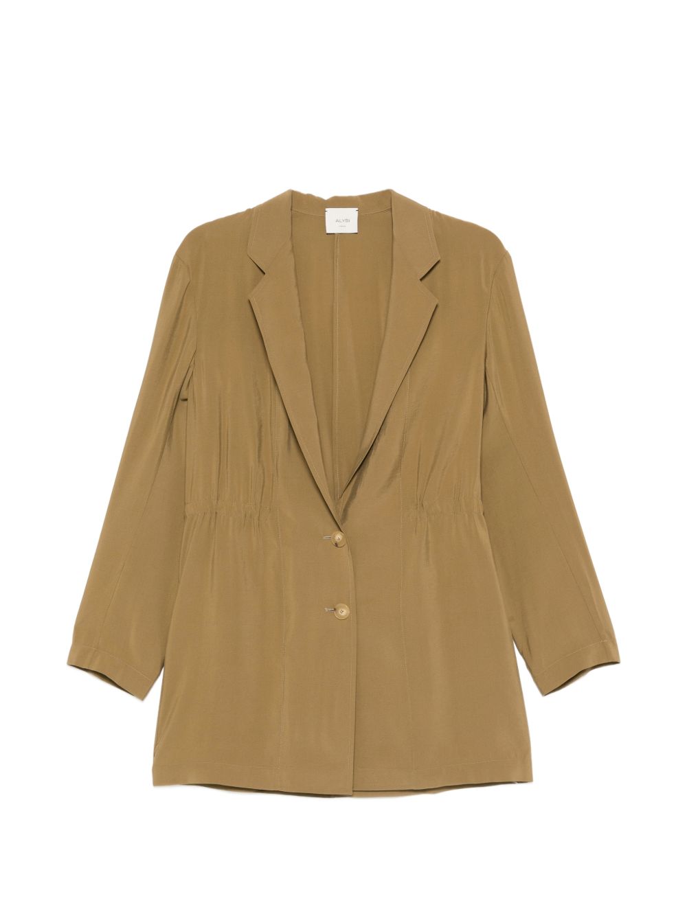 Alysi Silk & Nylon Single-breasted blazer jacket