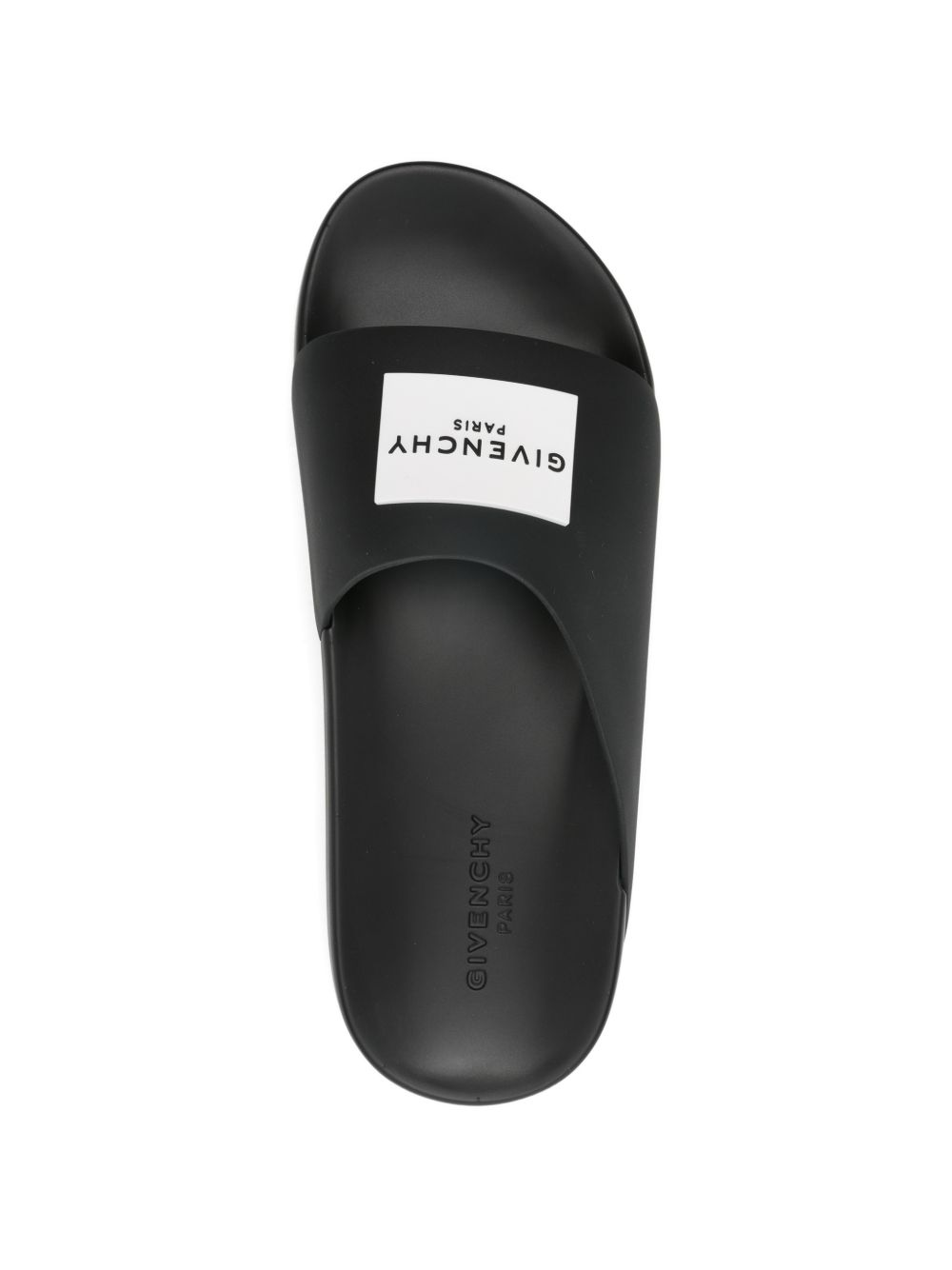 Givenchy Label Slide mules in rubber