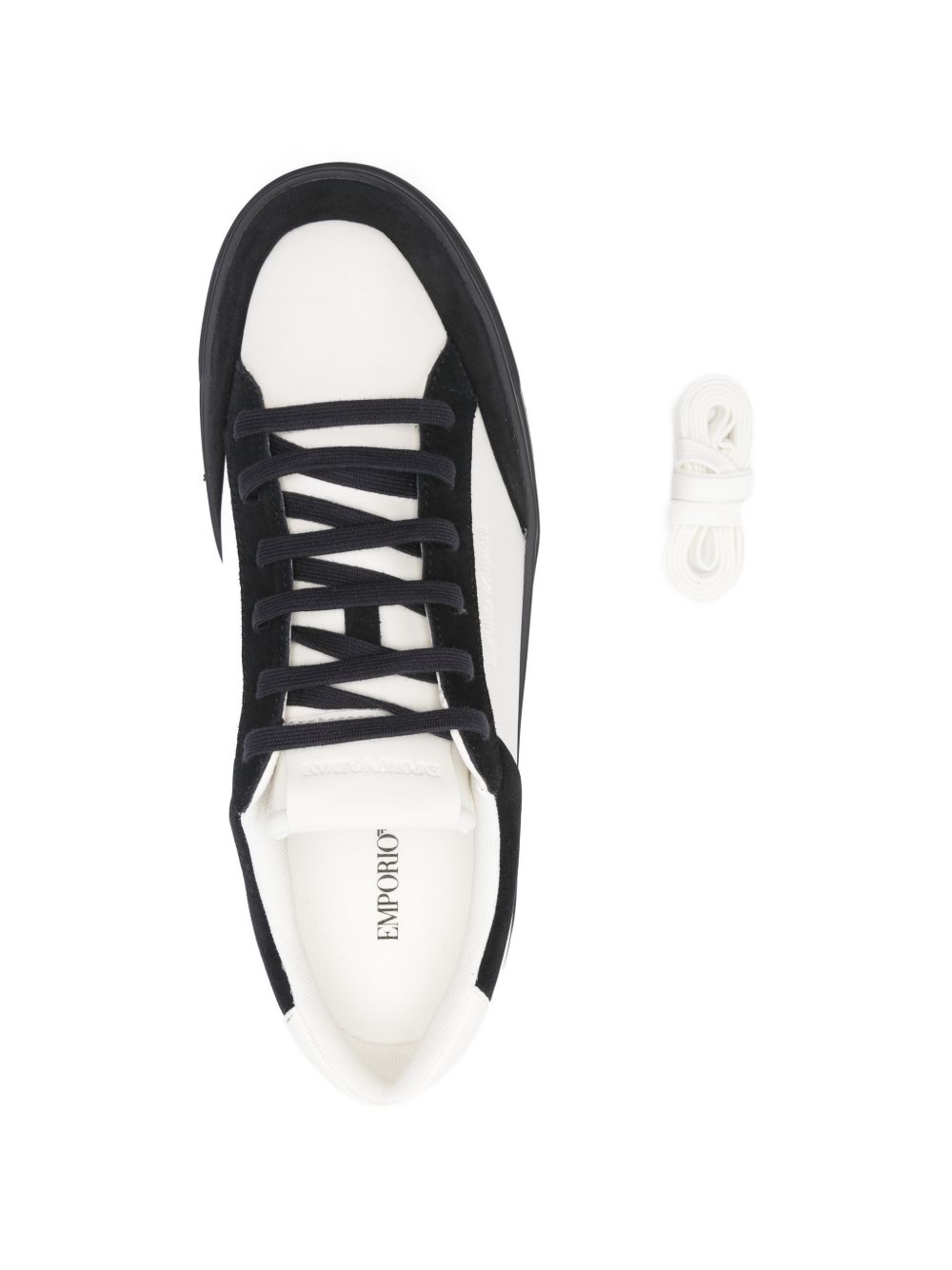 Emporio Armani leather sneakers