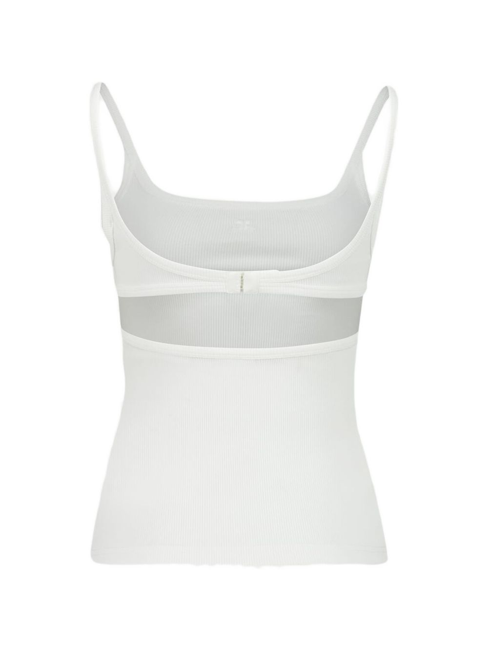 Courreges Pre Cotton tank top