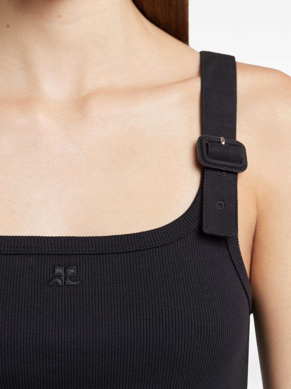 Courreges Pre CourrÃ¨ges Cotton tank top
