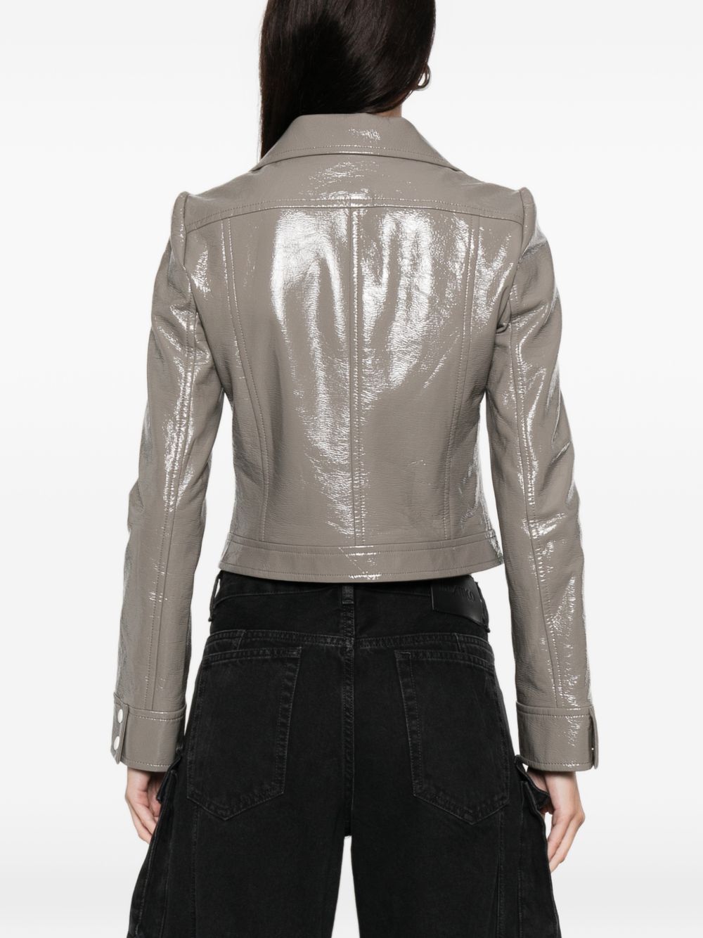 Courreges Re-Edition Faux leather jacket