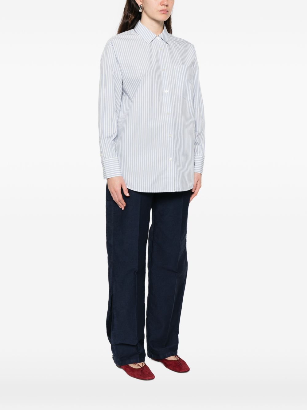 Woolrich Shirts Clear Blue
