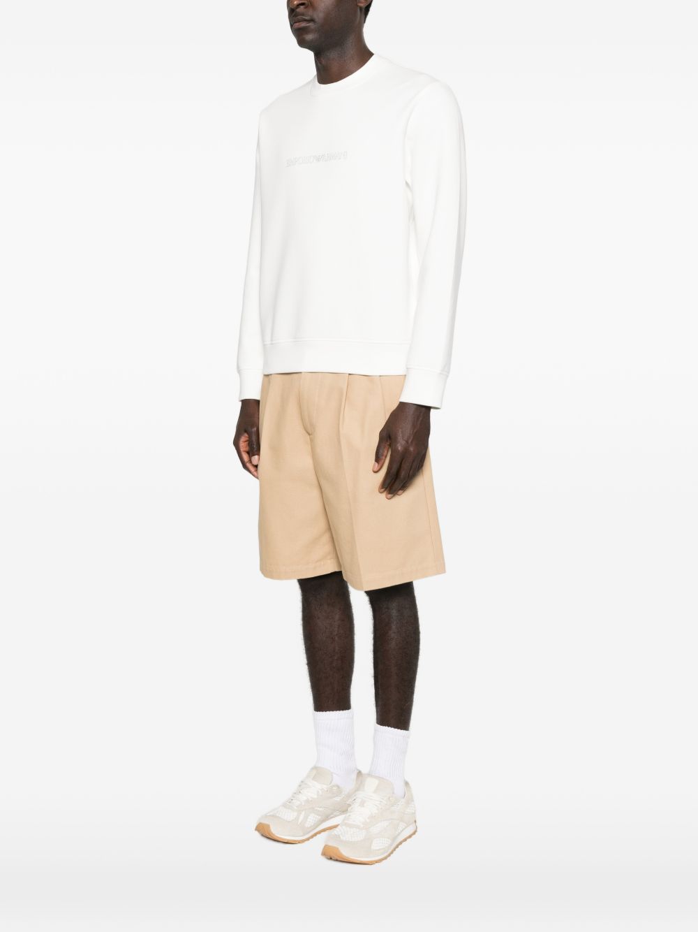 Emporio Armani Logo cotton sweatshirt
