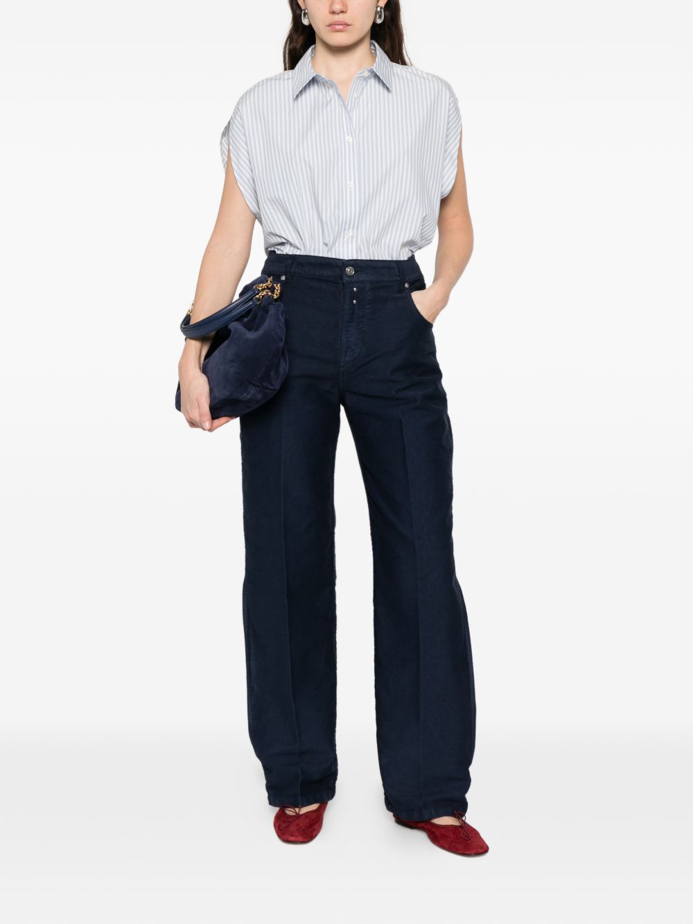 Woolrich Shirts Clear Blue