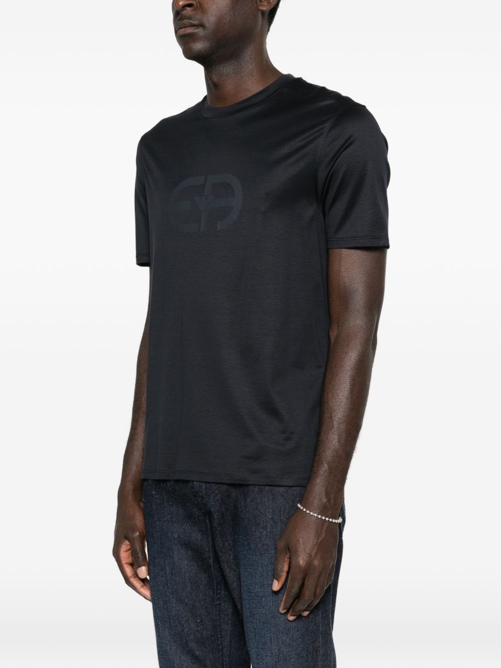 Emporio Armani T-shirts and Polos Blue