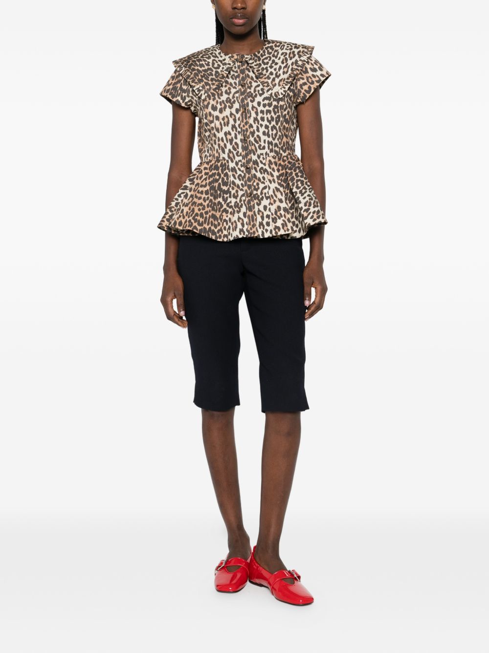 Ganni Organic cotton shirt