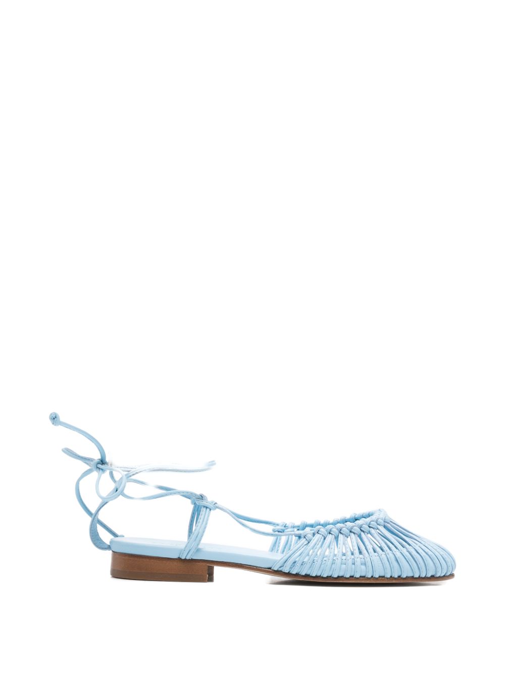 HEREU Flat shoes Clear Blue