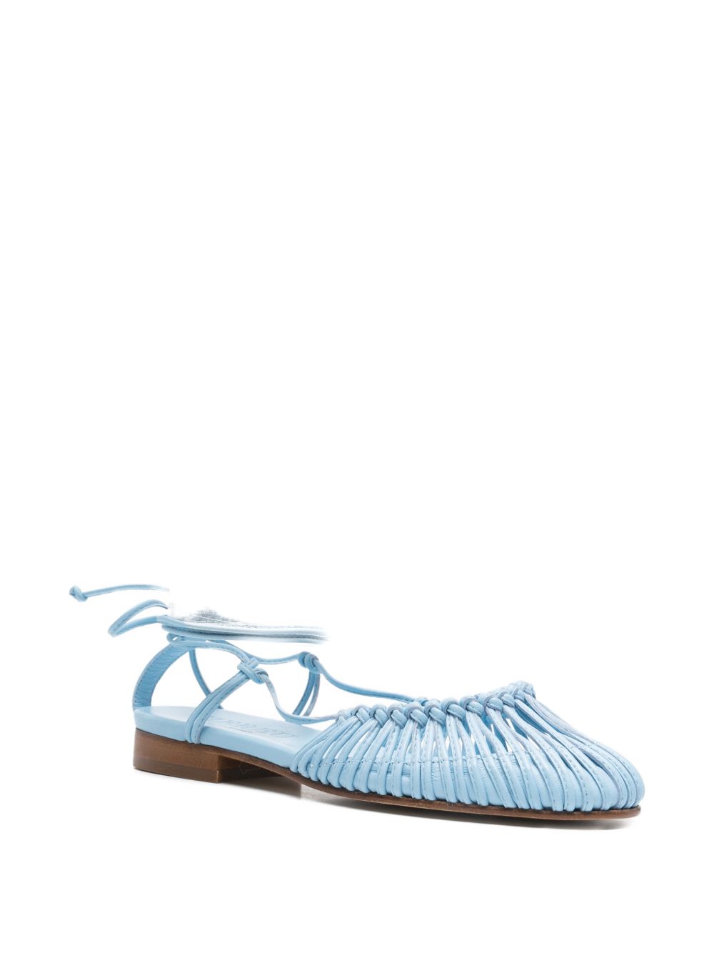 HEREU Flat shoes Clear Blue