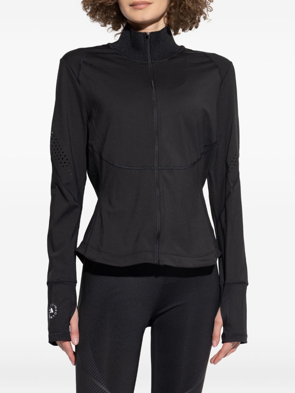 Adidas By Stella McCartney Zipped sweatshirt