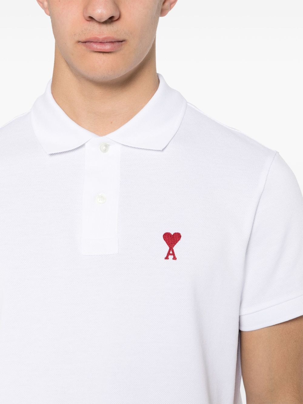 Ami Paris Criteria page Ami De Coeur cotton polo shirt