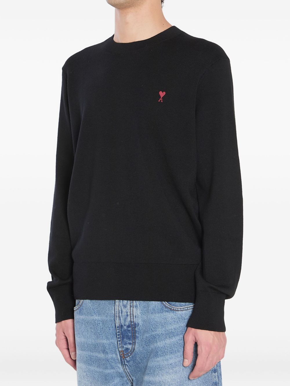 Ami Paris Ami De Coeur wool sweater