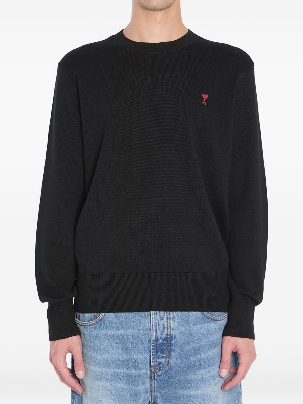 Ami Paris Ami De Coeur wool sweater